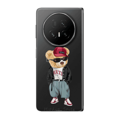 Honor Magic V5 Hip hop style Transparent Silicone TPU Θήκη
